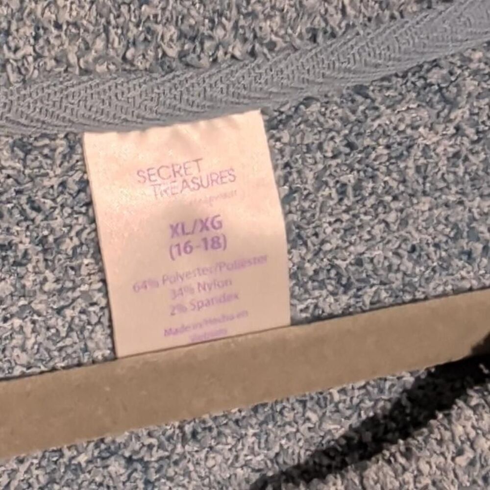 Secret-treasures Women's Blue and Grey Jumper - Picture 5 of 5